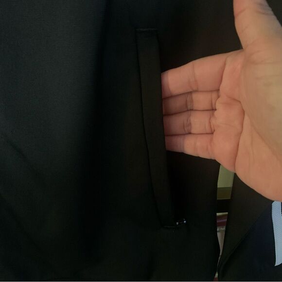 Adidas Youth Track Zip-Up Jacket With Contrast Details Size Large - Picture 6 of 9